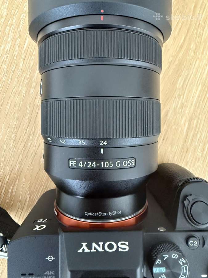 Objektyvas Sony 24-105 F4 G Oss
