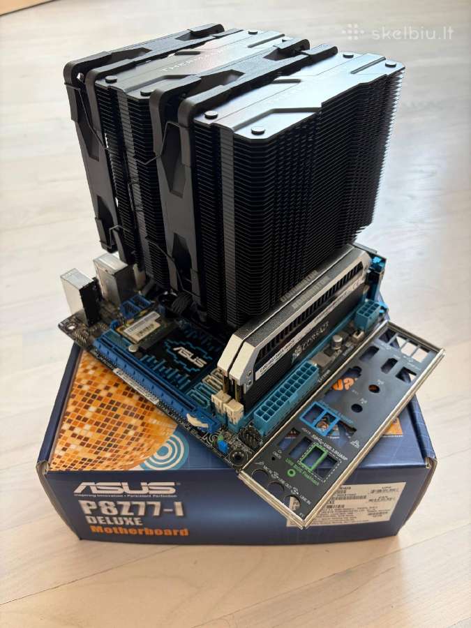 Asus P8z77-i Deluxe + i7-3770k + 2x8gb 1866mhz