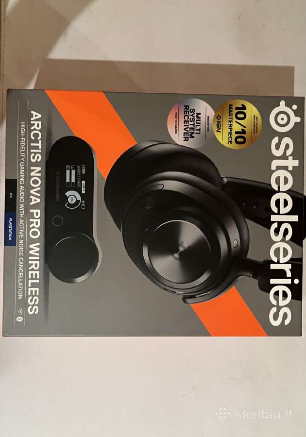 Steelseries arctis nova pro x wireless - nuotraukos Nr. 7