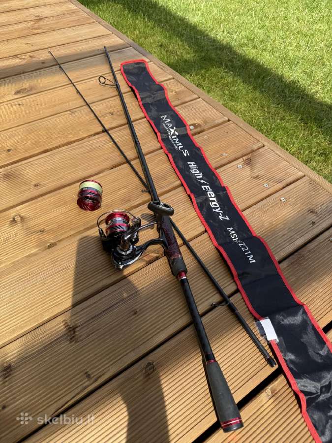 Spinigas Maximus High Energy Z + Daiwa Ninja Lt 25