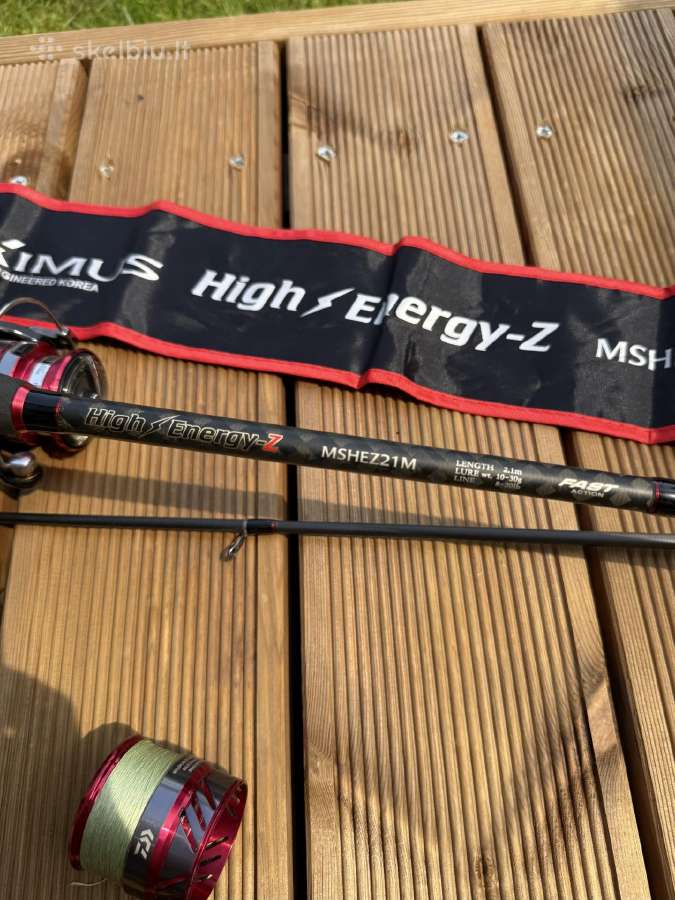 Spinigas Maximus High Energy Z + Daiwa Ninja Lt 25 - nuotraukos Nr. 3