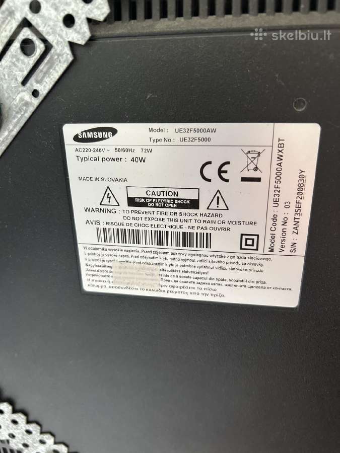 Samsung televizorius - nuotraukos Nr. 2