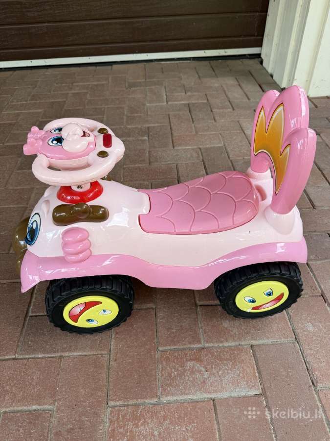 Parduodamas vaikiškas stumdomas žaislas - auto