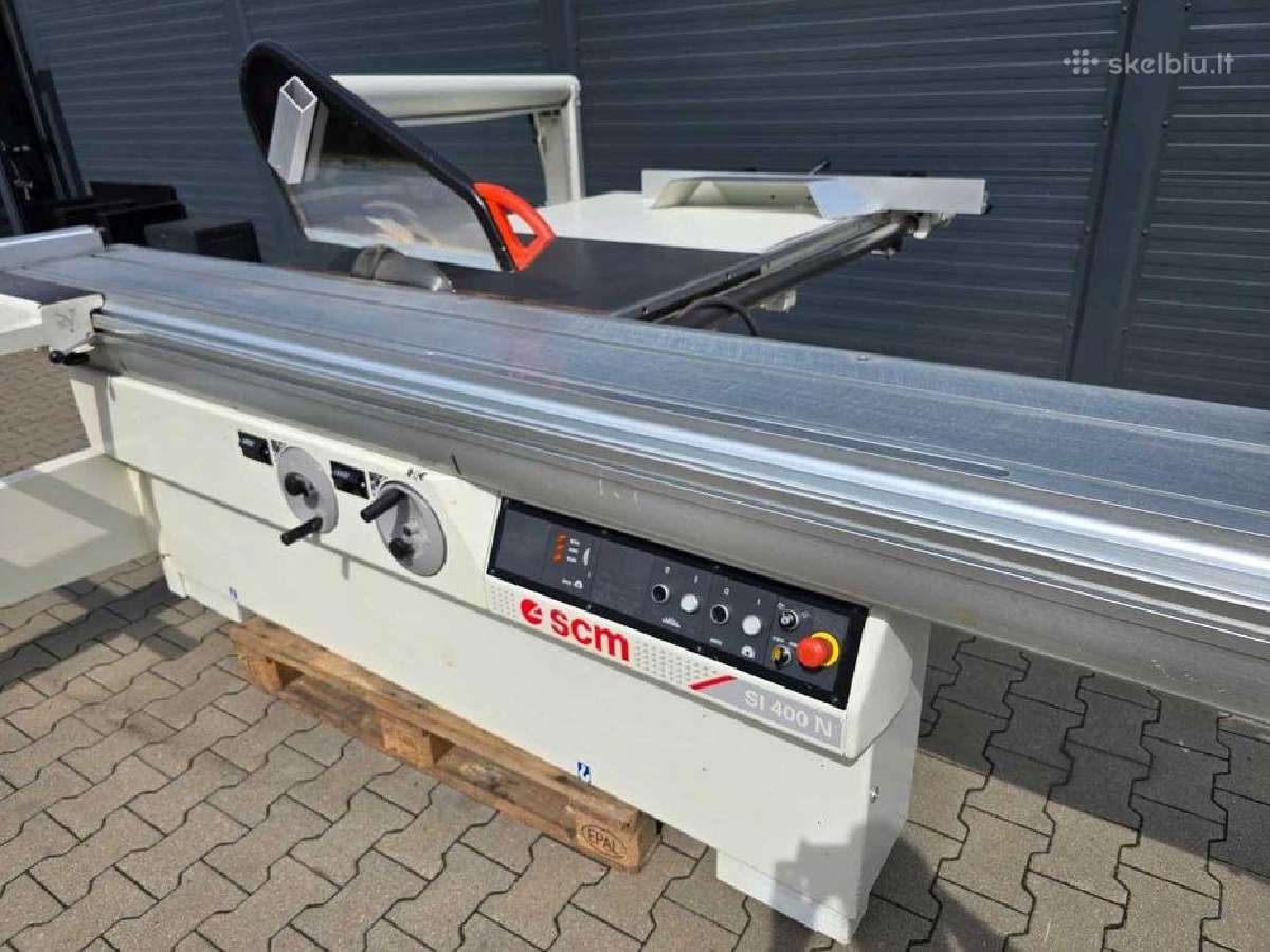 Formatinio pjovimo staklės Scm 320 - nuotraukos Nr. 4