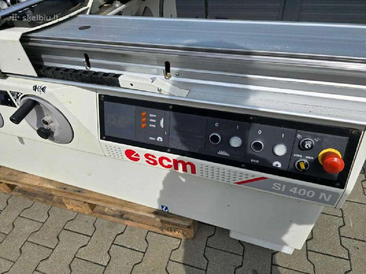 Formatinio pjovimo staklės Scm 320 - nuotraukos Nr. 7