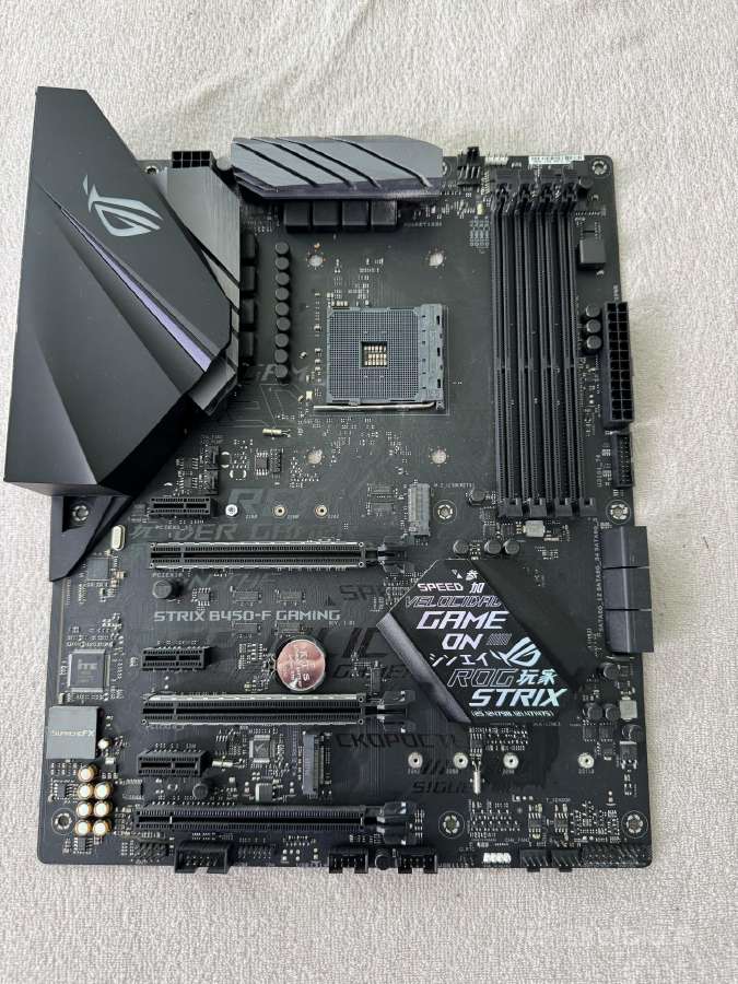 Asus rog strix b450-f gaming am4
