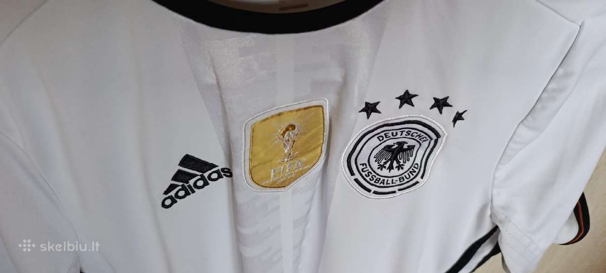 Adidas Vokietijos futbolo marškinėliai 15-16 metų - nuotraukos Nr. 3