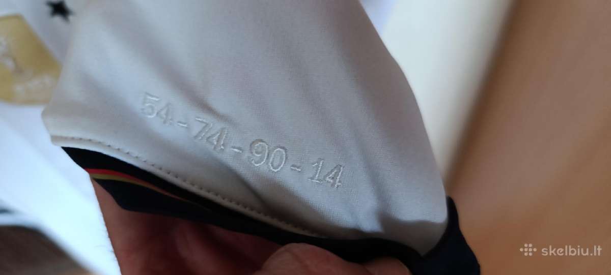 Adidas Vokietijos futbolo marškinėliai 15-16 metų - nuotraukos Nr. 5