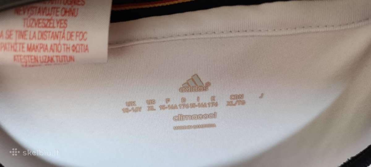 Adidas Vokietijos futbolo marškinėliai 15-16 metų - nuotraukos Nr. 6