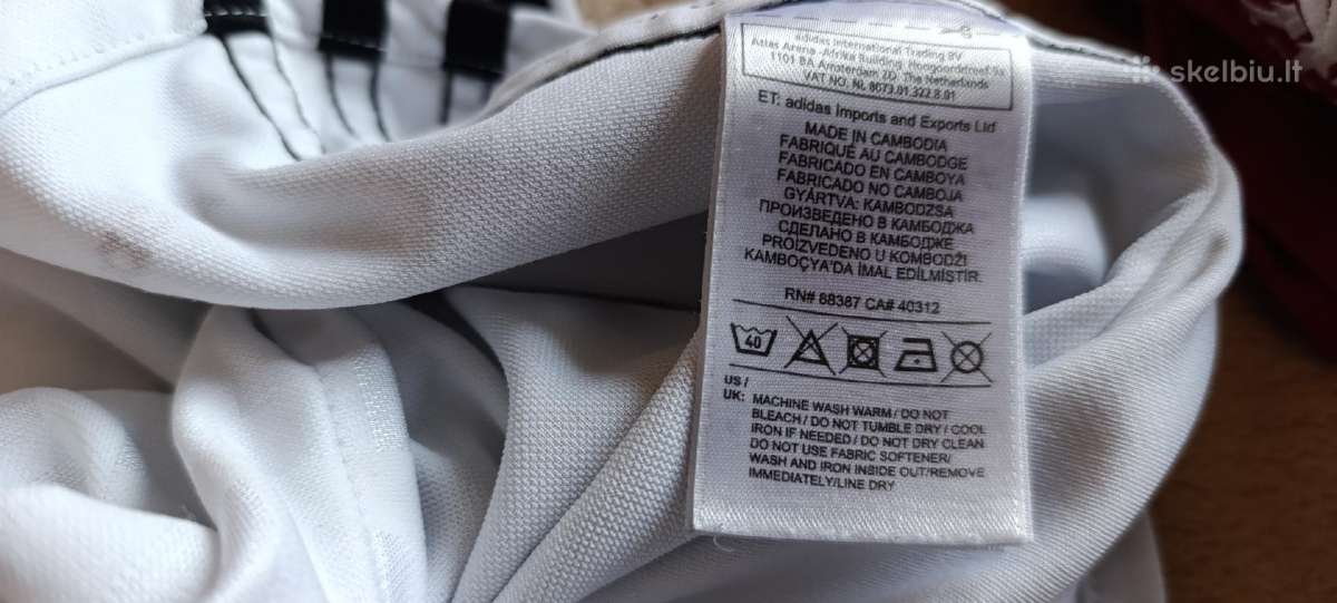 Adidas Vokietijos futbolo marškinėliai 15-16 metų - nuotraukos Nr. 10
