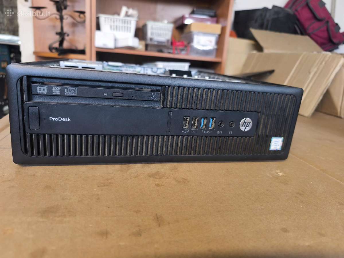 Hp Prodesk Sff i5-6500 8gb RAM Gtx 1050 Ti 4gb