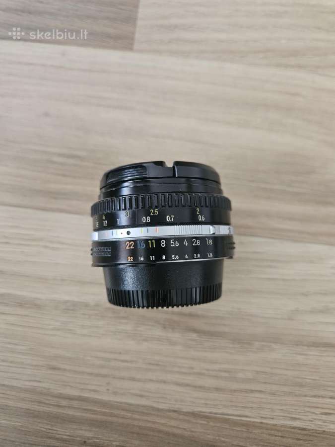 Nikon Nikkor 50 mm F1.8 Ai-s objektyvas