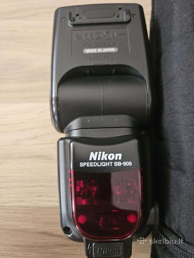 Nikon blykstė SB-900 i-ttl + krepšys - nuotraukos Nr. 2