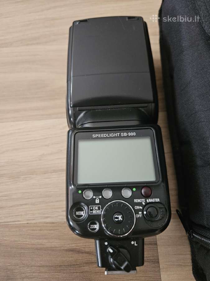 Nikon blykstė SB-900 i-ttl + krepšys - nuotraukos Nr. 3