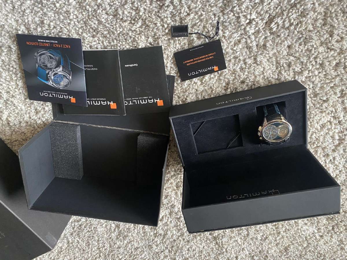Parduodu laikrodi Hamilton Jazzmaster Face 2 Face - nuotraukos Nr. 9