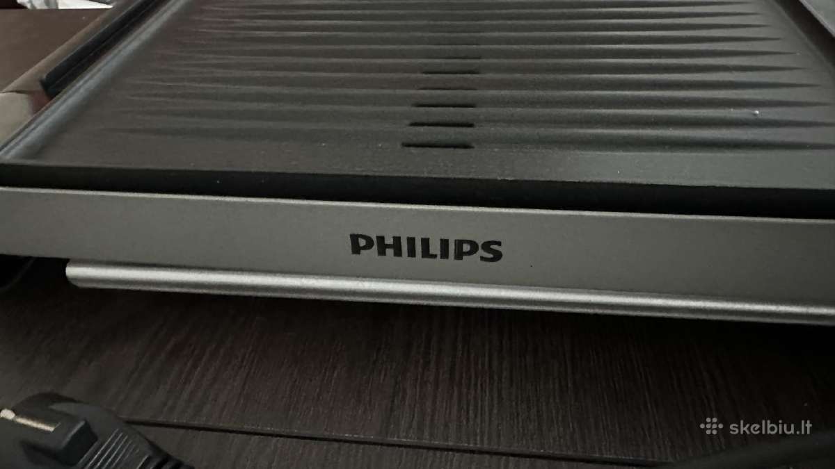 Philips elektrinis grilis / kontaktinė keptuvė - nuotraukos Nr. 3