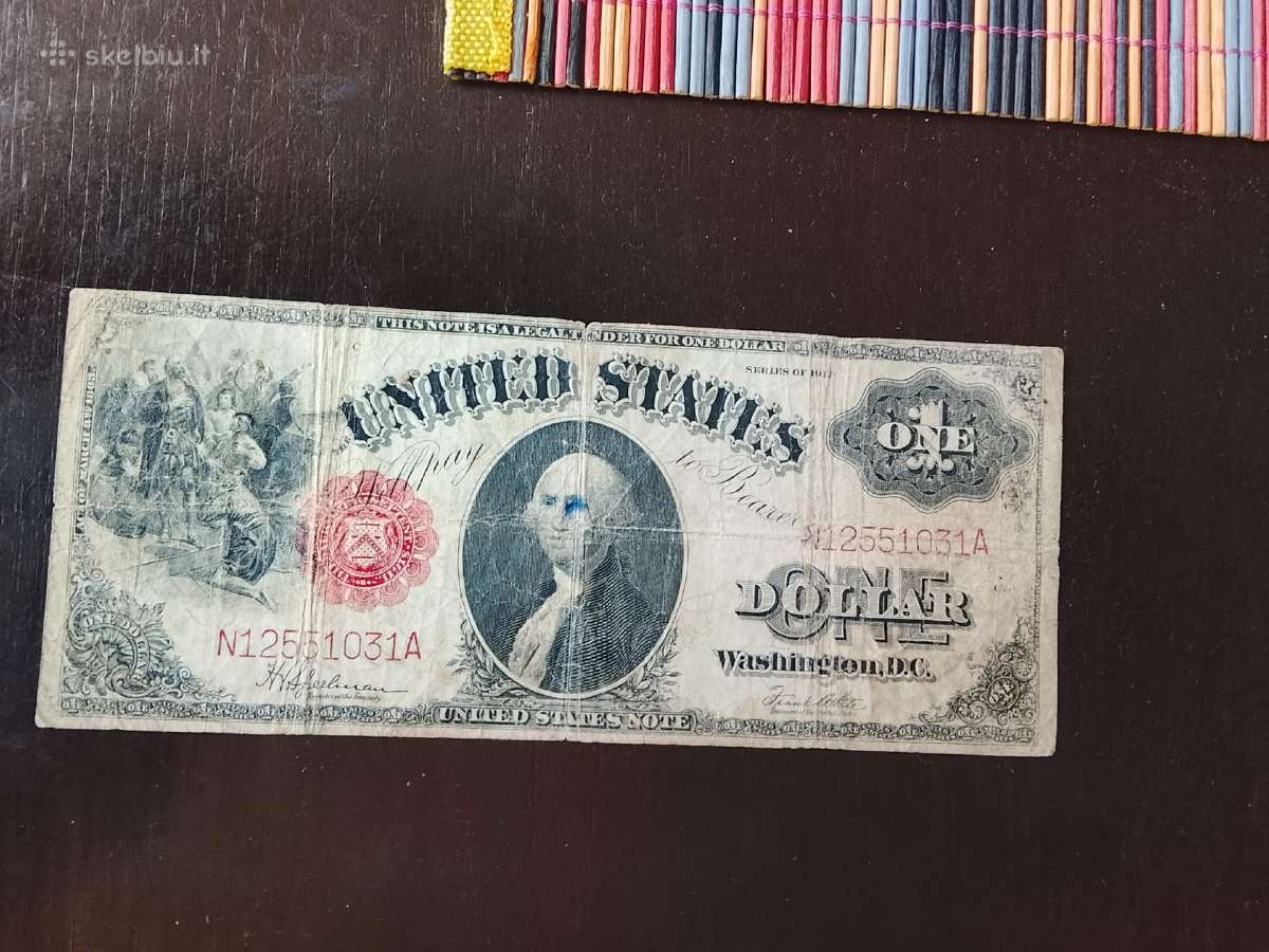 1 doleris 1917m.