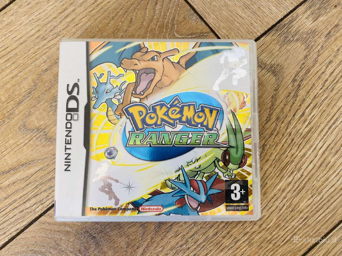 Nintendo DS Pokemon Ranger Dežutė