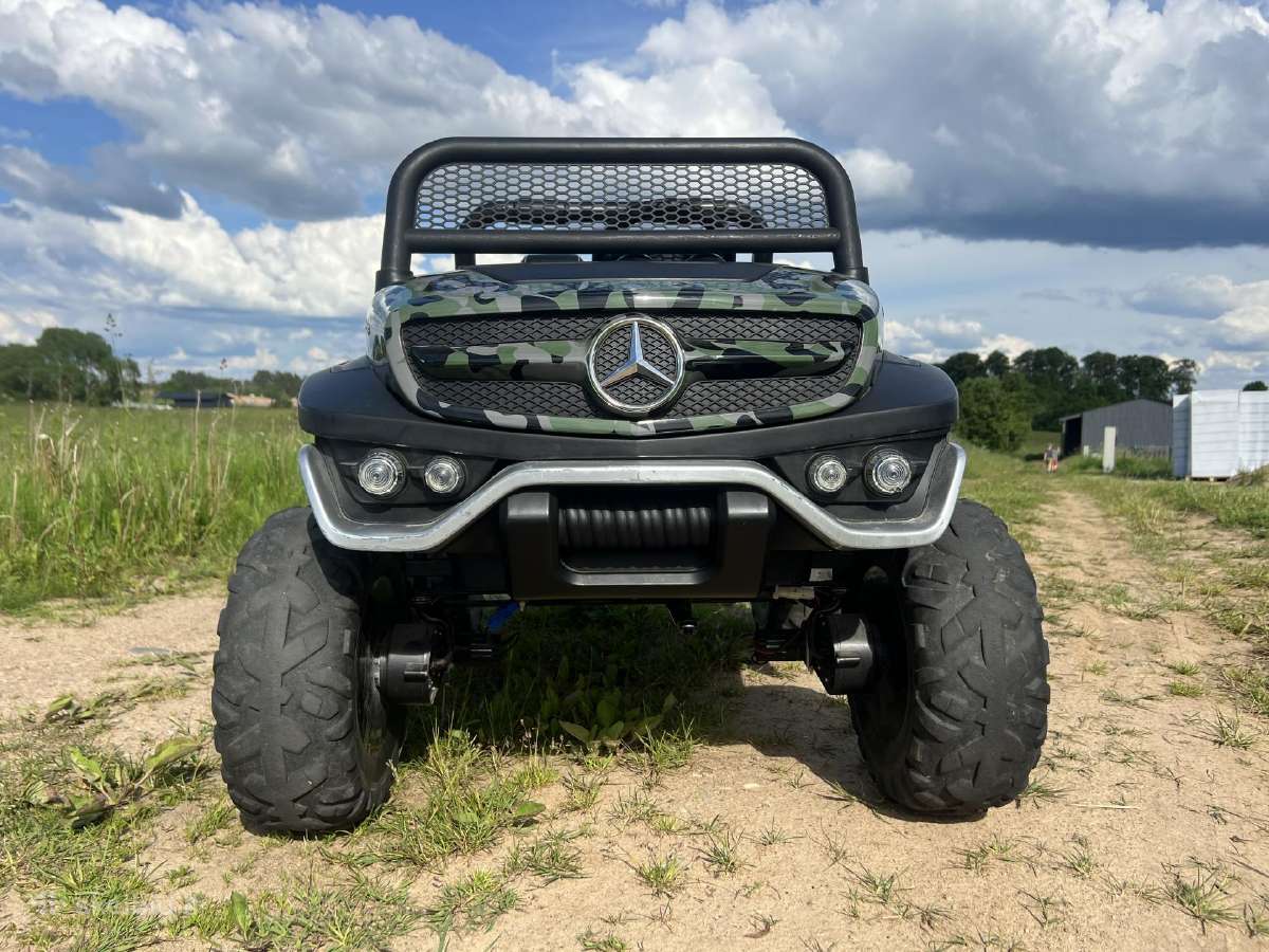Vaikiskas elektromobilis Mercedes Benz Unimog