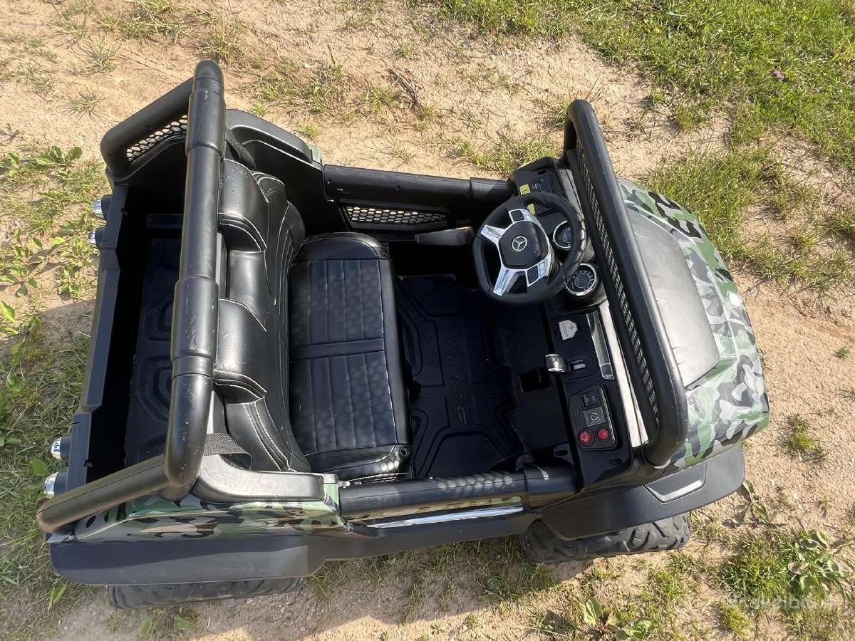 Vaikiskas elektromobilis Mercedes Benz Unimog - nuotraukos Nr. 8