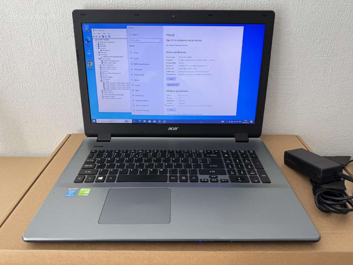 Acer E5-771g dideliu ekranu