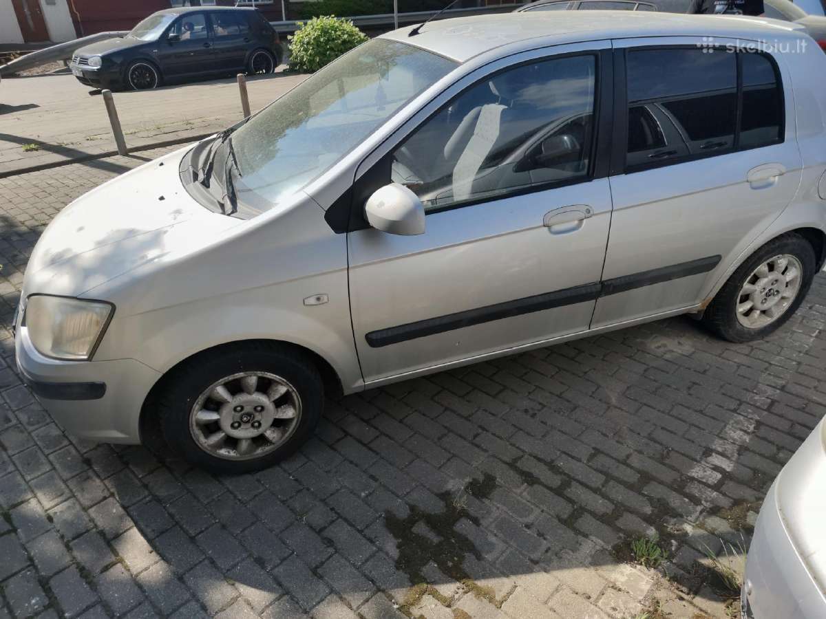 Hyundai Getz 1.3 Gl 2005m. Benzinas. 500eu