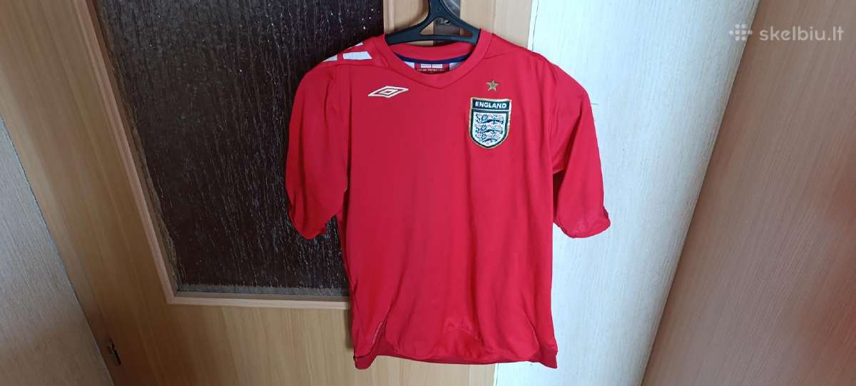 Umbro Anglijos futbolo marškinėliai 13-14 metų