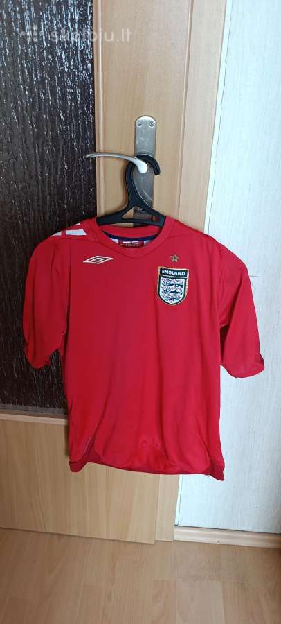 Umbro Anglijos futbolo marškinėliai 13-14 metų - nuotraukos Nr. 2