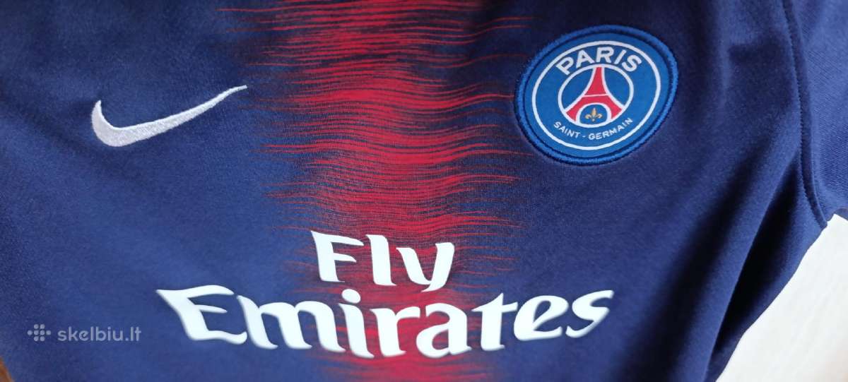 Nike Psg futbolo marškinėliai 6-7 metų - nuotraukos Nr. 4