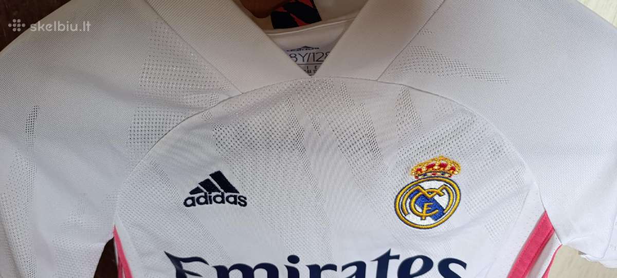 Adidas Real Madrid futbolo marškinėliai 7-8 metų - nuotraukos Nr. 3