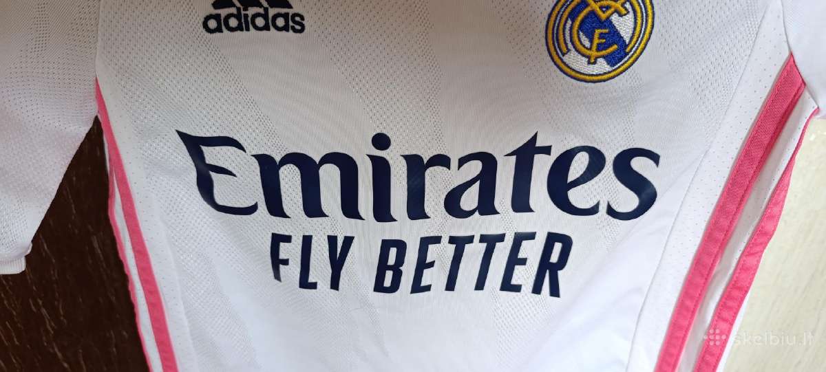 Adidas Real Madrid futbolo marškinėliai 7-8 metų - nuotraukos Nr. 4