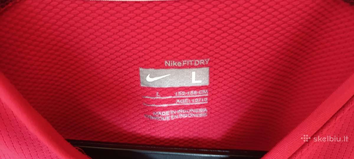 Nike Arsenal futbolo marškinėliai 12-13 metų - nuotraukos Nr. 3