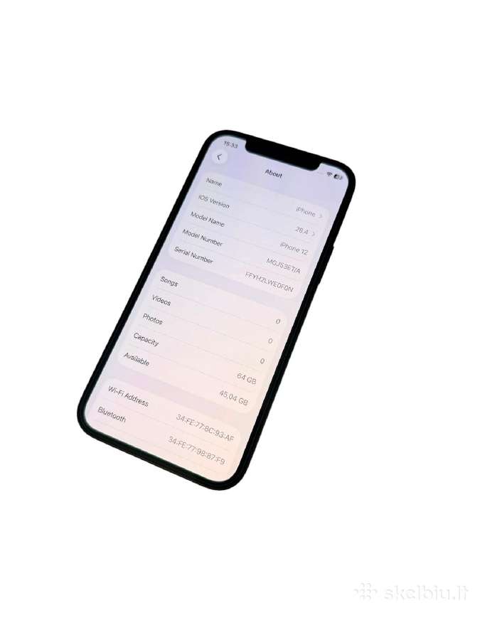 iPhone 12 su garantija - nuotraukos Nr. 3