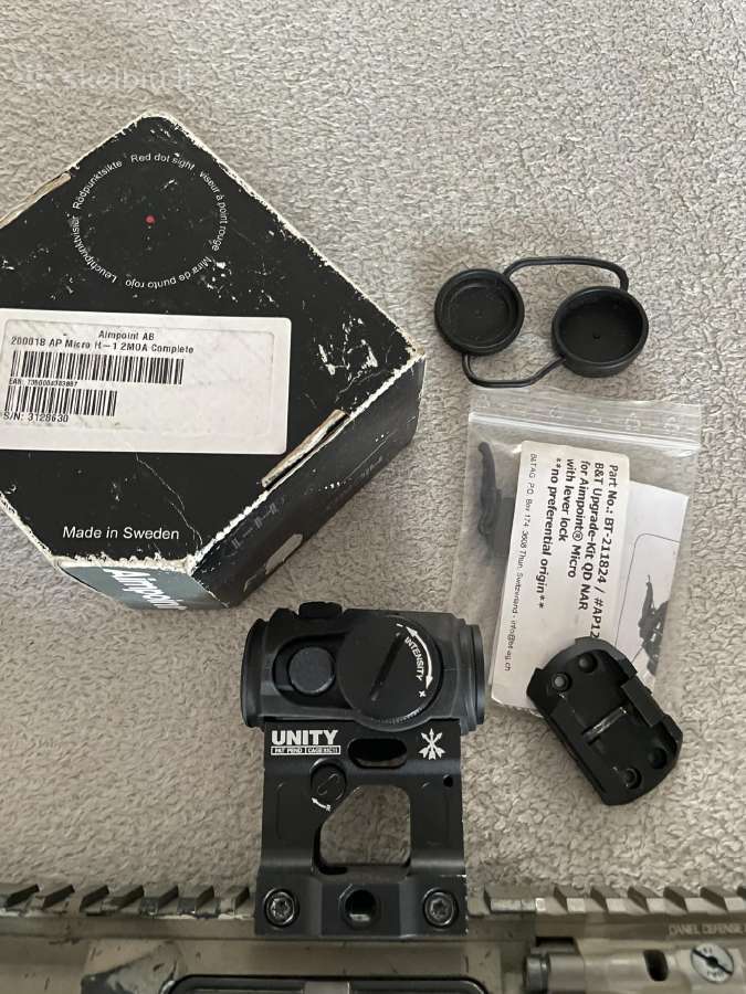 Aimpoint Micro H-1 2 mos Kolimatorius red dot - nuotraukos Nr. 6