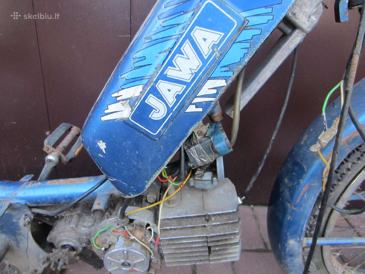 Moto dviratis Jawa ir Delta