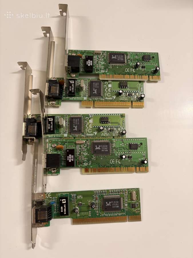 Tinklo plokštė Realtek Rtl8139b Rtl8139c Rtl8139d