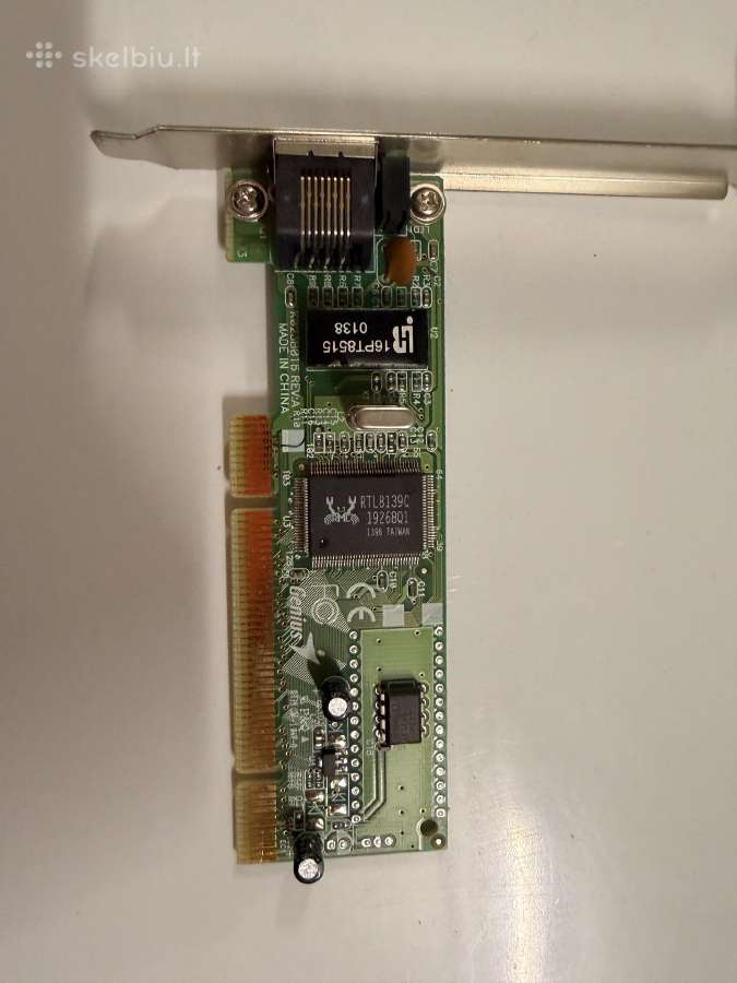 Tinklo plokštė Realtek Rtl8139b Rtl8139c Rtl8139d - nuotraukos Nr. 4