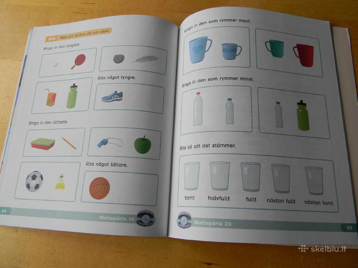 Matematikos pratybos svedu kalba - nuotraukos Nr. 3