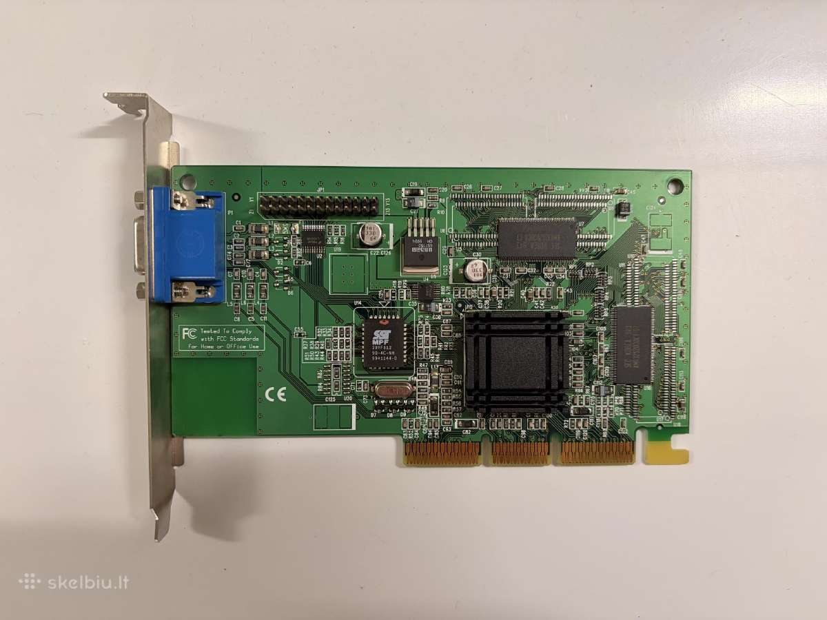 Retro vaizdo plokštės 10 vintažinės Gpu (Pci, Agp)