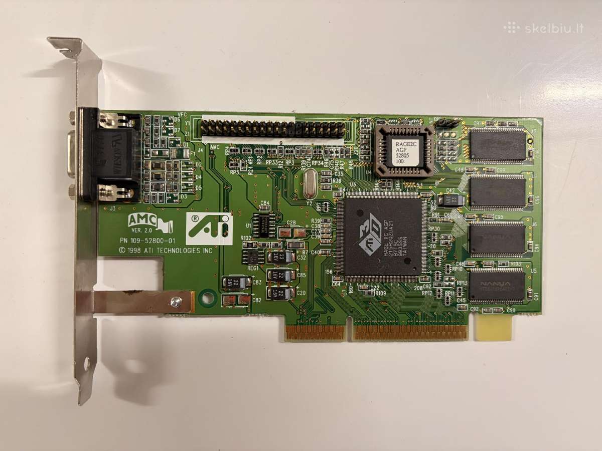 Retro vaizdo plokštės 10 vintažinės Gpu (Pci, Agp) - nuotraukos Nr. 3