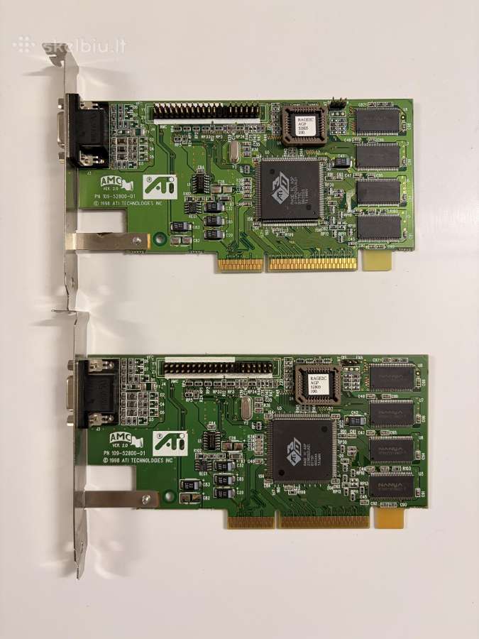 Retro vaizdo plokštės 10 vintažinės Gpu (Pci, Agp) - nuotraukos Nr. 4