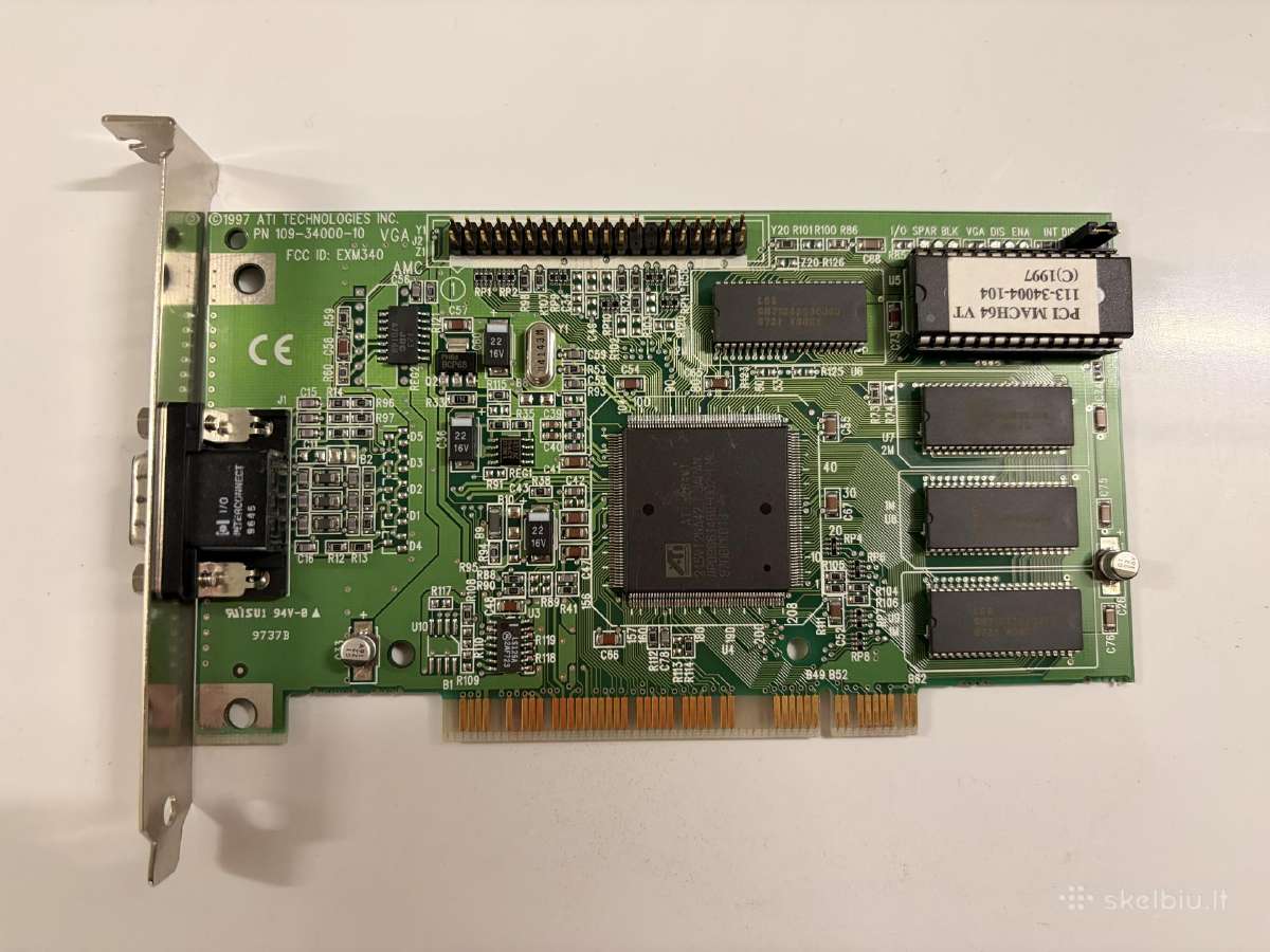 Retro vaizdo plokštės 10 vintažinės Gpu (Pci, Agp) - nuotraukos Nr. 5