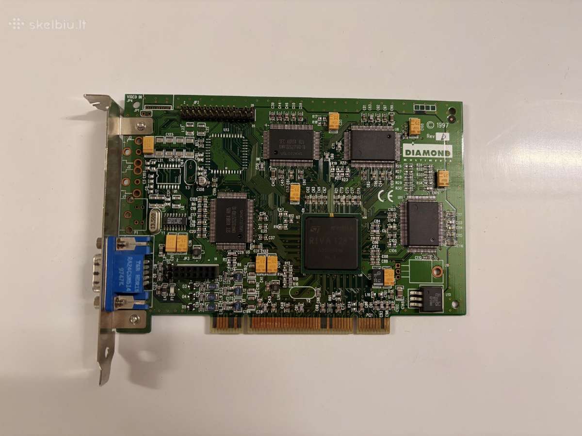 Retro vaizdo plokštės 10 vintažinės Gpu (Pci, Agp) - nuotraukos Nr. 6