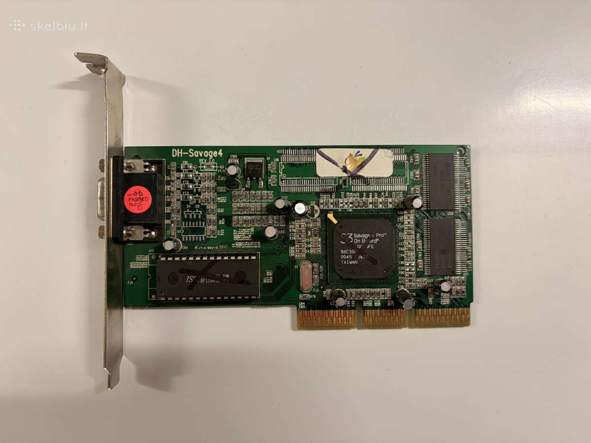 Retro vaizdo plokštės 10 vintažinės Gpu (Pci, Agp) - nuotraukos Nr. 10