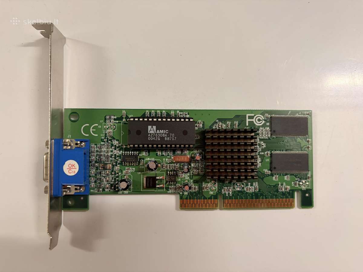 Retro vaizdo plokštės 10 vintažinės Gpu (Pci, Agp) - nuotraukos Nr. 11