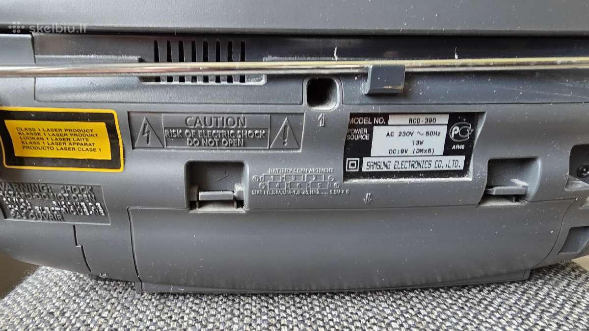 Magnetola samsung rcd-390 - nuotraukos Nr. 3