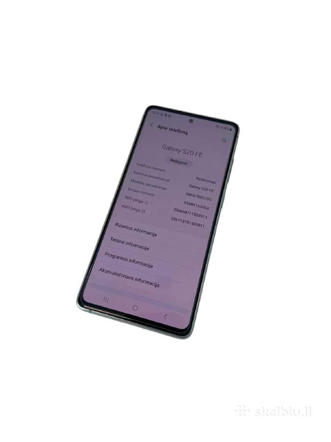 Samsung S20 / S21 / S22 / S23 telefonai +garantija - nuotraukos Nr. 3