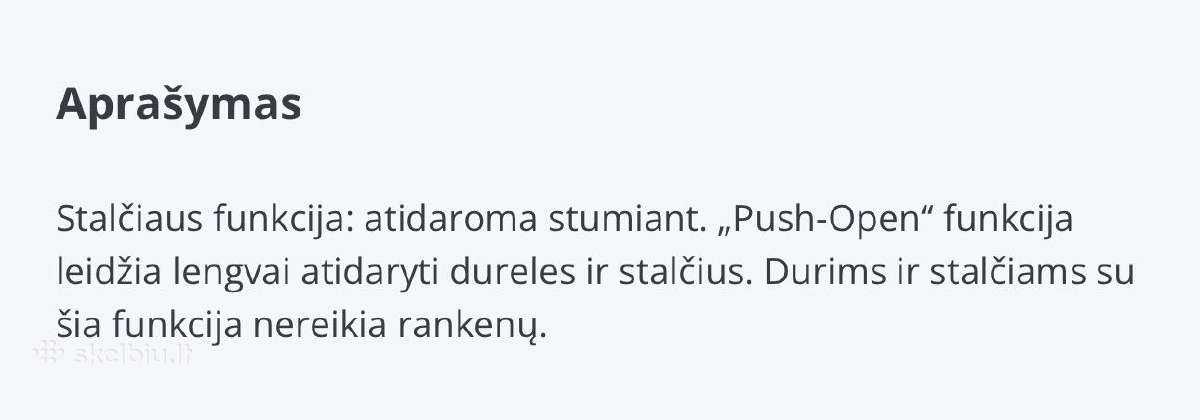 TV staliukas - nuotraukos Nr. 3
