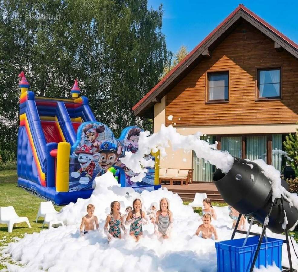 Putų šou / putų patrankos / batutų nuoma Vilniuje!