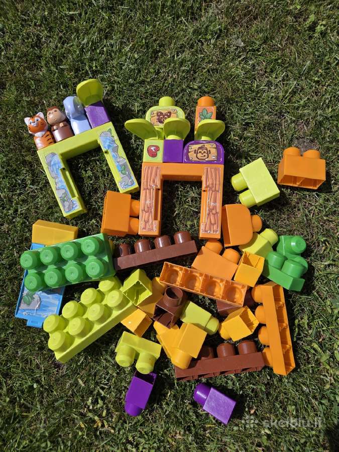 Mega blocks kaladėlės